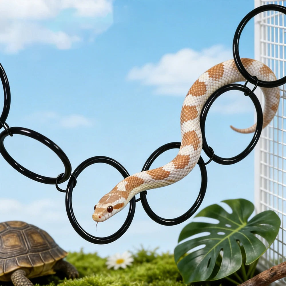 Reptile Hanging Climbing Rings