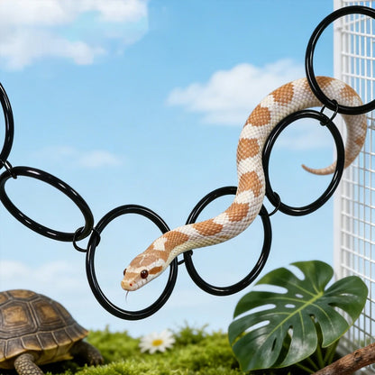Reptile Hanging Climbing Rings