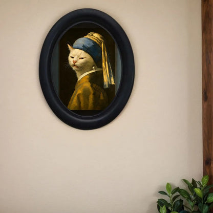 Funny Framed Cat Wall Decor
