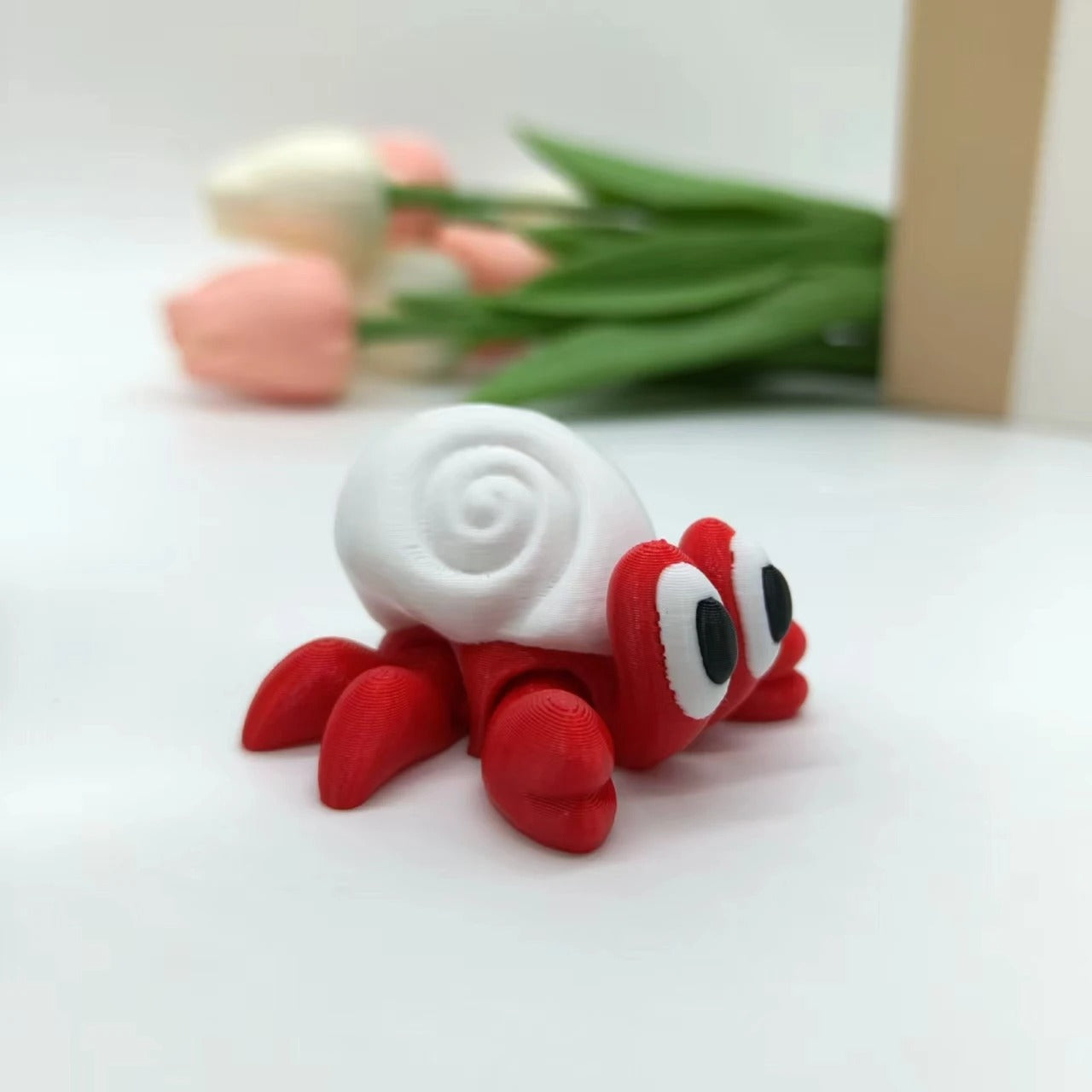 3D Printed Hermit Crab Figurine