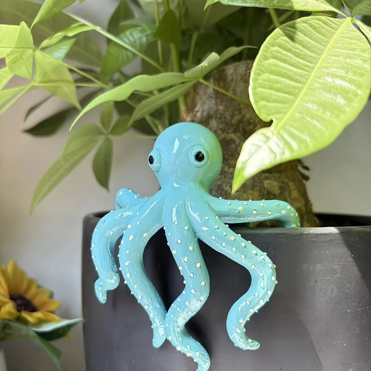 Octopus Figurine for Home & Garden Decor