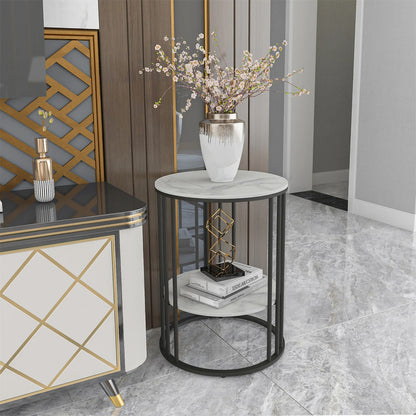 Luxury Modern Round Accent Table