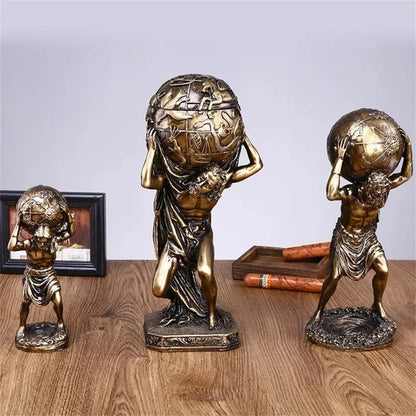 Greek Atlas Statue