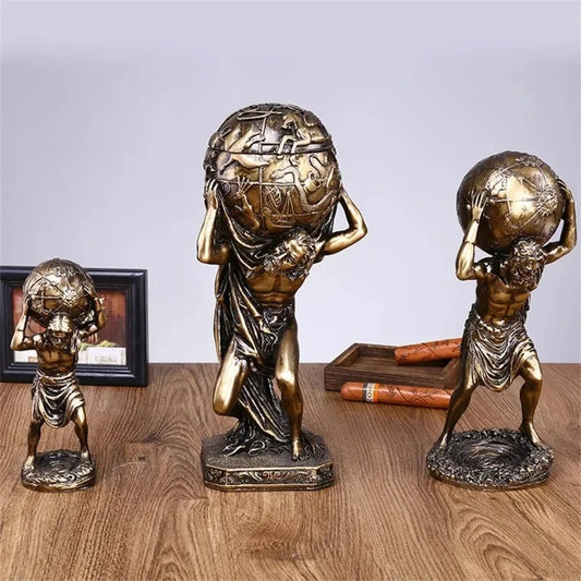 Greek Atlas Statue