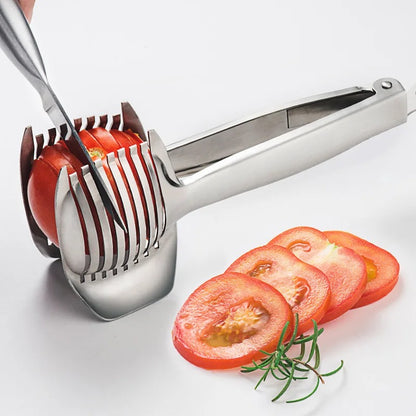 Stainless Steel Food Slicing Holder