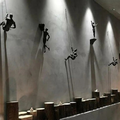 Climber Wall Sculpture - Set