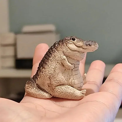 Mini Alligator Figurine