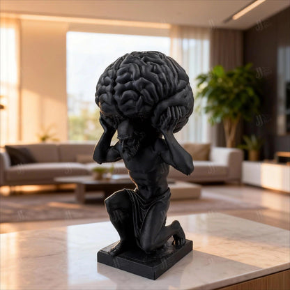 Mind Over Matter Thinker Figurine