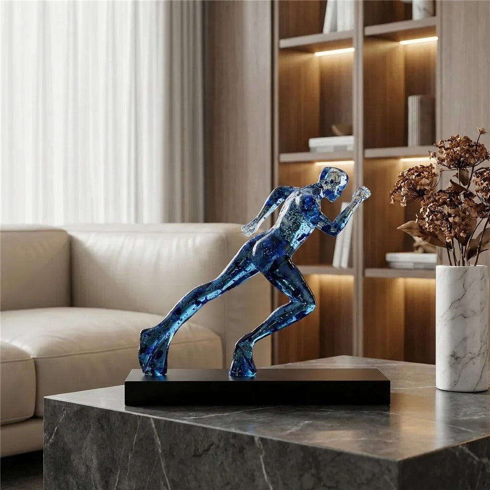Running Man Sculpture