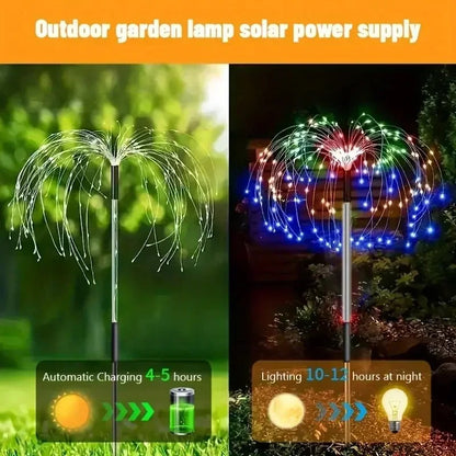 Solar Firework Garden Lights – Waterproof Decorative Yard Lights