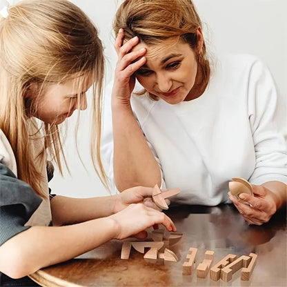 Wooden Puzzle Ball Decor