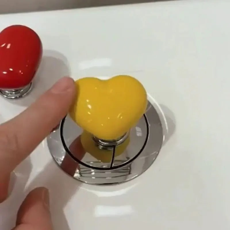 4pcs Heart Shape Toilet Presser