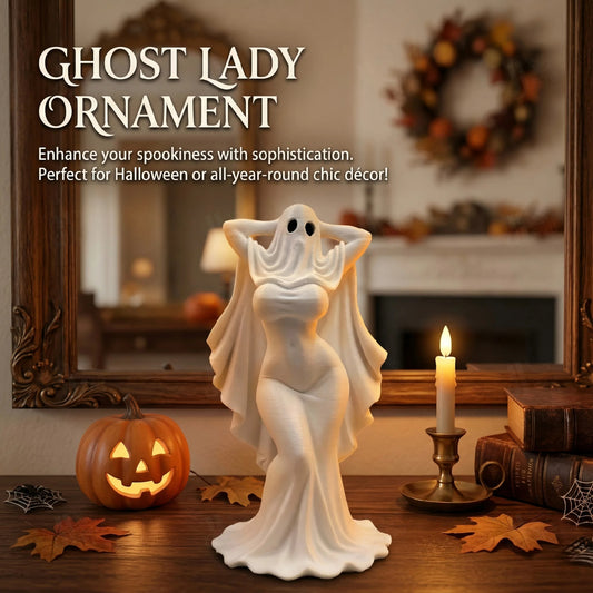 Cute Ghost Girl Ornament