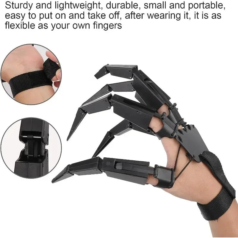 Halloween Skeleton Finger Extensions Both Hands