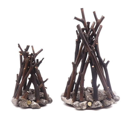 Retro Bonfire Night Light – Tree Branch Style LED Decor
