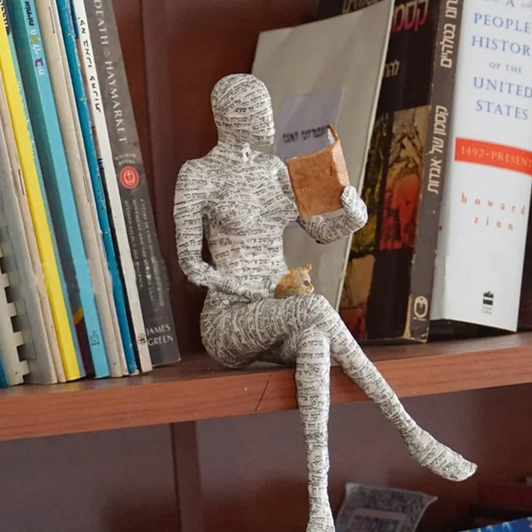 Reading Woman Sculpture - Set
