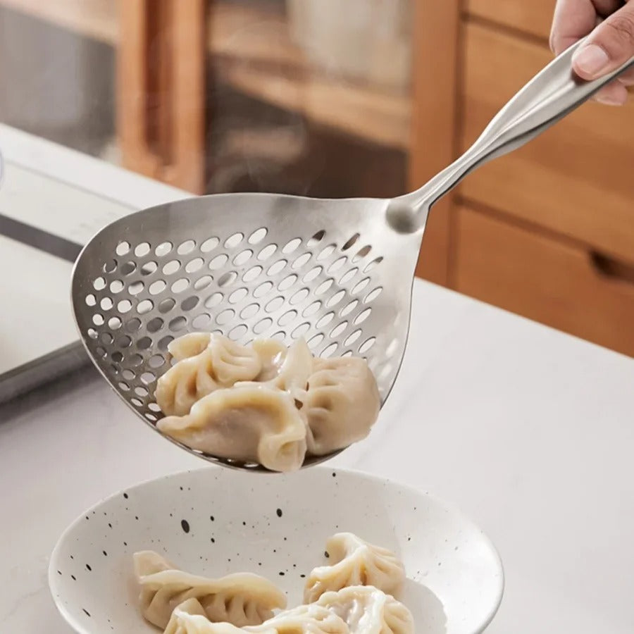 Heavy Duty Frying & Cooking Strainer Spoon