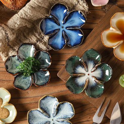 Bloom Ceramic Dipping Dish Set