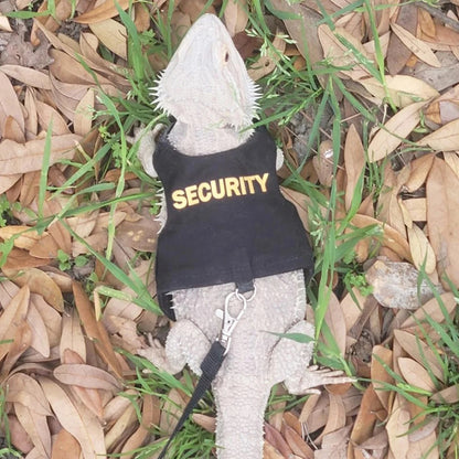 Security Reptile Harness & Leash - Both Shirts Included