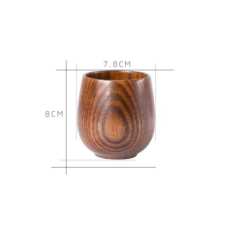 Handcrafted Wooden Tea Cup