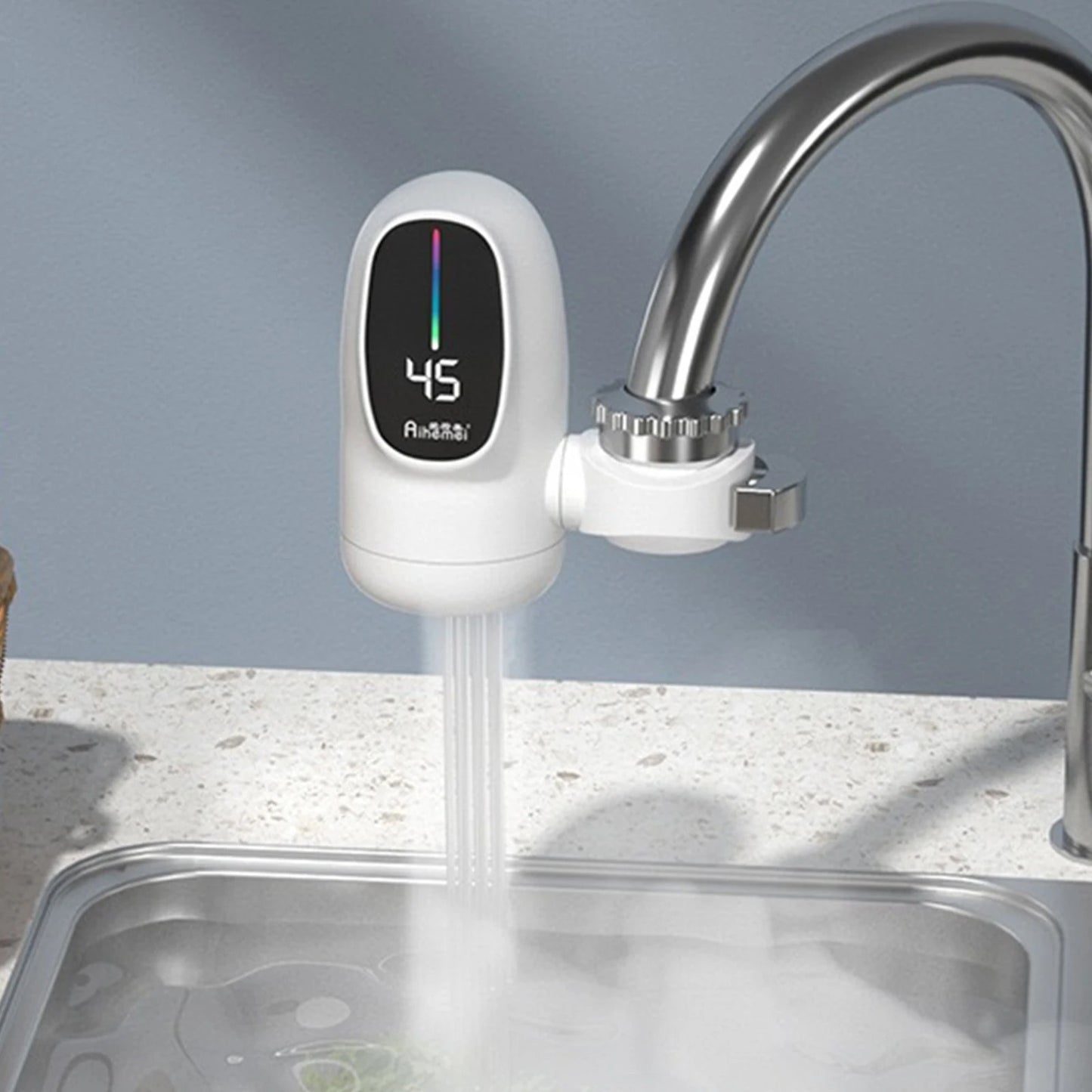 Digital Display Instant Hot Water Faucet