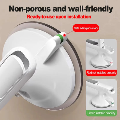 Anti-Slip Shower Grab Handle with Strong Suction