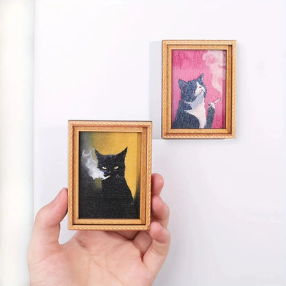 Cute Cat Fridge Magnet