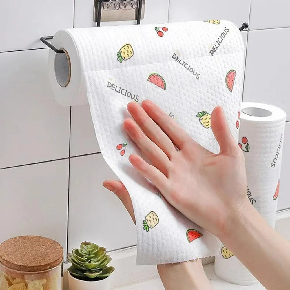 Reusable Kitchen Paper Towel Roll – 400 Sheets