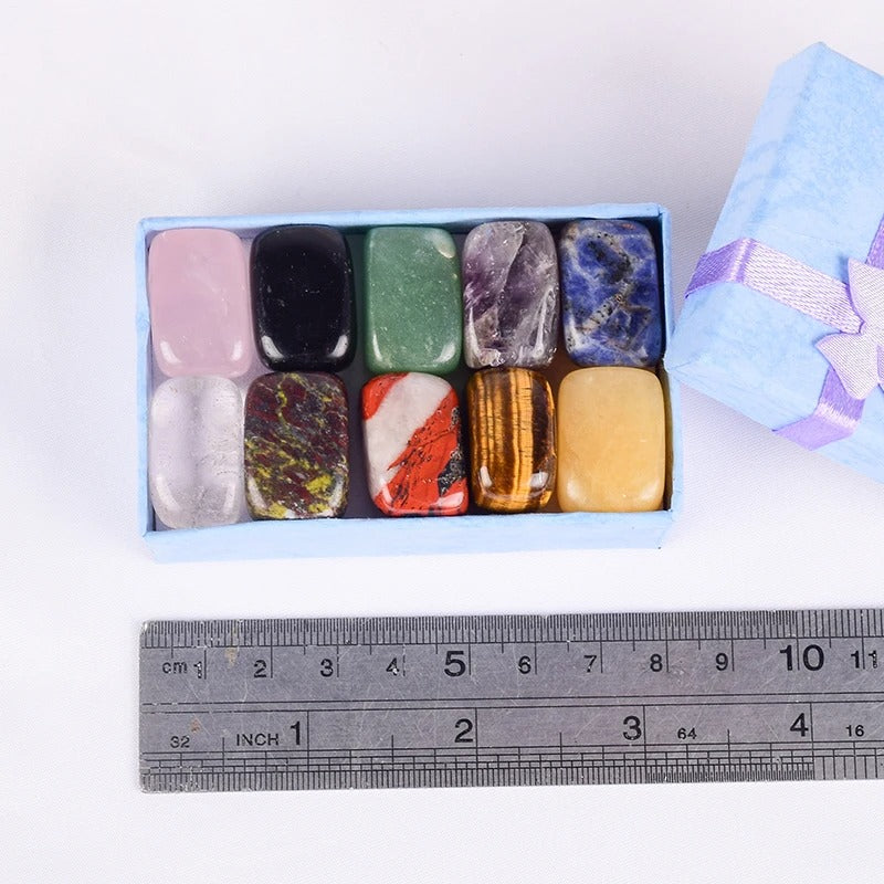 10 Piece Natural Crystal Collection
