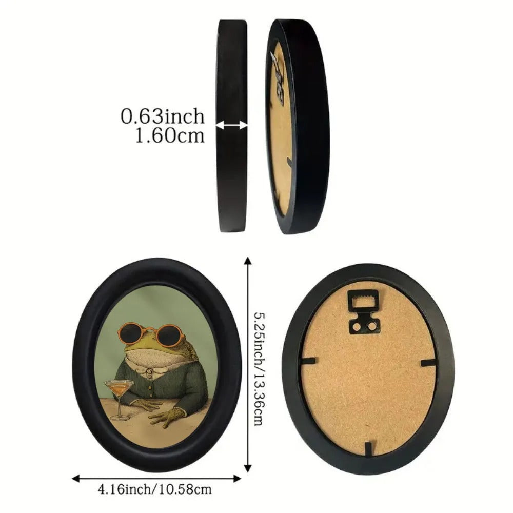 Cool Frog Cocktail Wall Decor