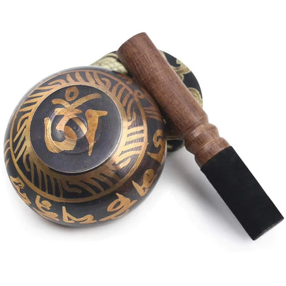 Tibetan Singing Bowl Set for Meditation and Sound Healing
