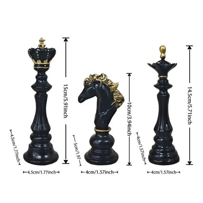 Royal Chess Resin Figurine Set