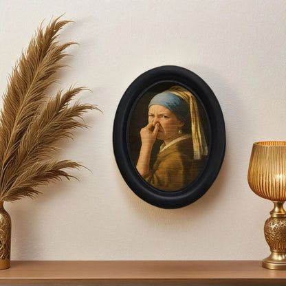 Funny Quirky Girl Mini Wall Art