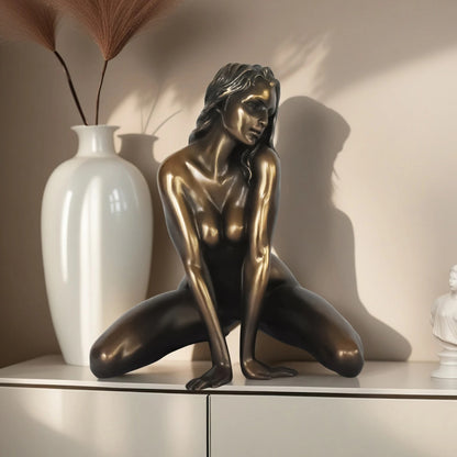 Woman Sculpture - Elegant Artistic Statue