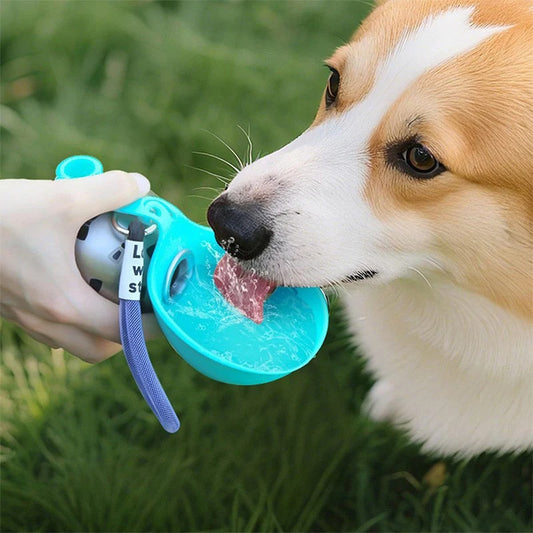 2-in-1 Portable Dog Water Bottle & Bowl