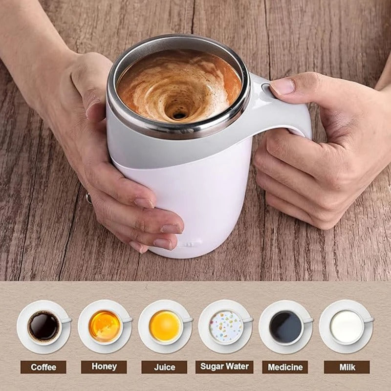 Self-Stirring Coffee Mug
