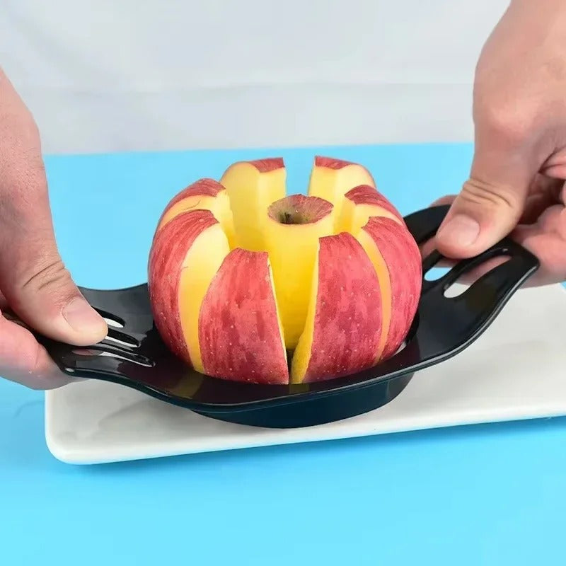 Stainless Steel Apple Cutter - Even Fruit Slicing Tool