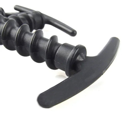 Outdoor Tent Pegs – Heavy-Duty Screw-In Ground Stakes for Camping & Hiking
