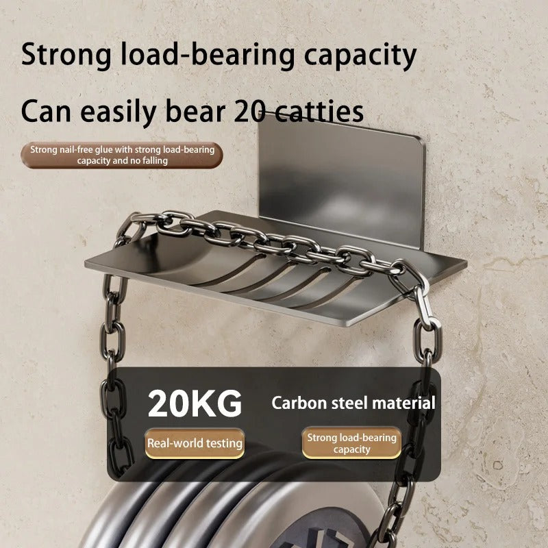 No-Drill Bathroom Soap Holder