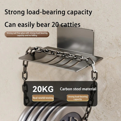 No-Drill Bathroom Soap Holder