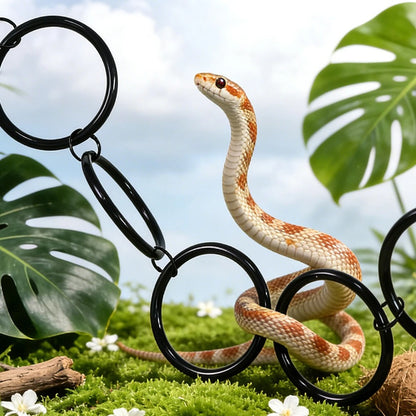 Reptile Hanging Climbing Rings