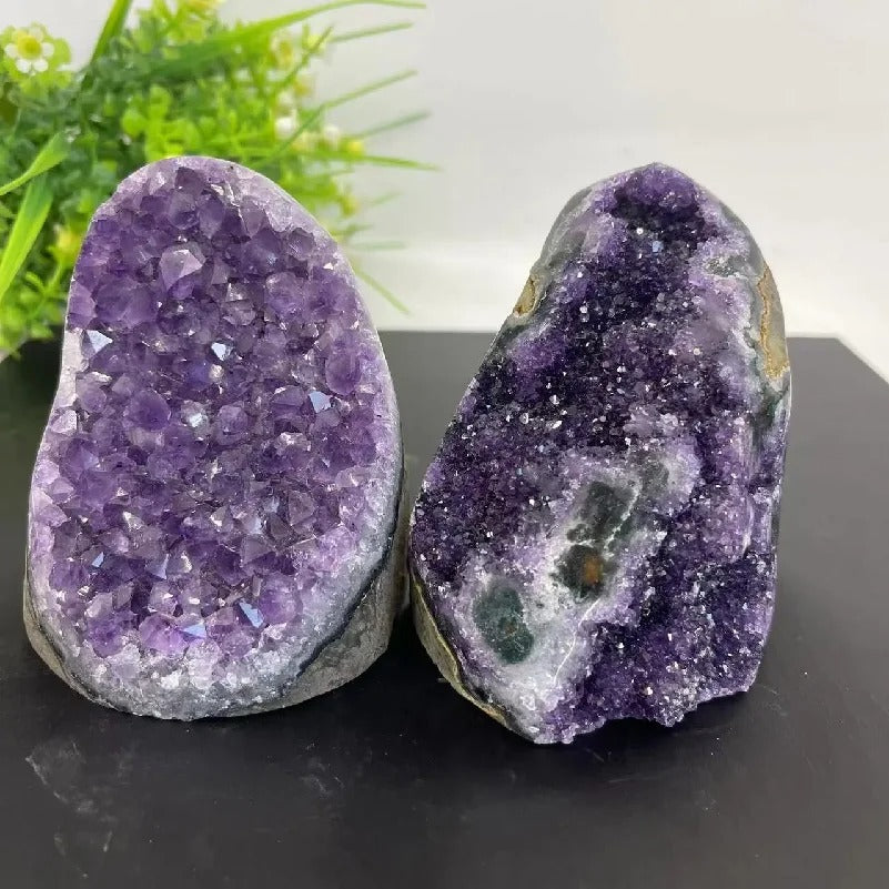 Natural Amethyst Crystal Cluster