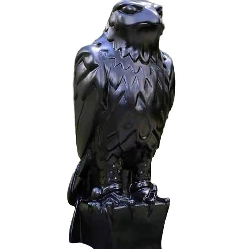 Black Falcon Statue