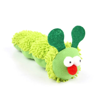 Catnip Caterpillar Toy – Plush Chew & Kick Toy for Kittens