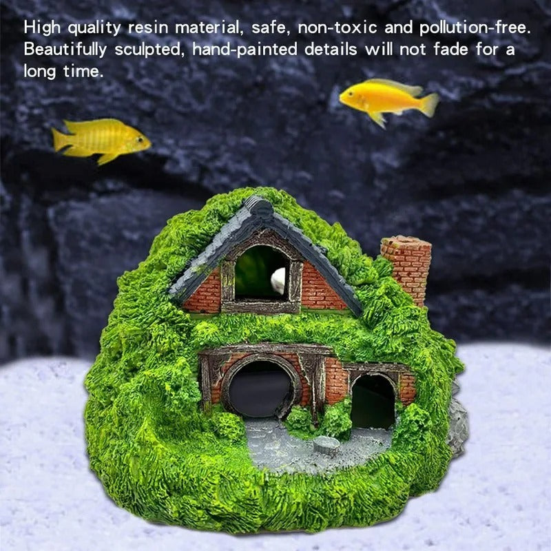 Mossy Reptile Hideout House