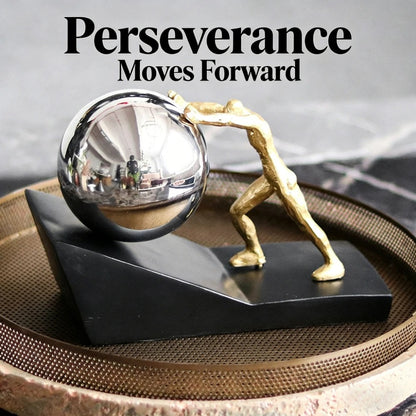 Persistence & Success Motivational Sculpture
