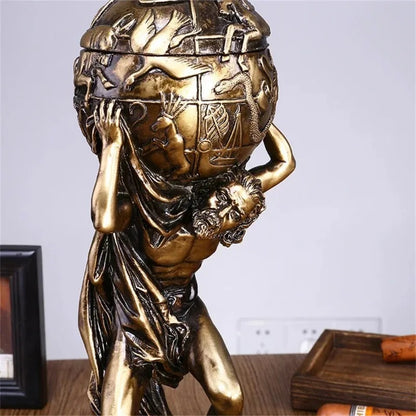 Greek Atlas Statue