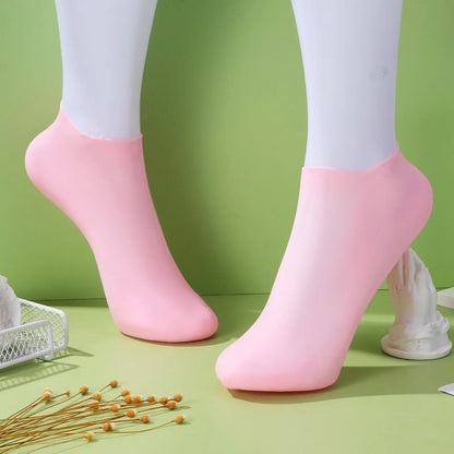 Silicone Gel Moisturizing Socks