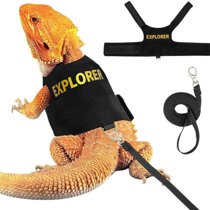 Security Reptile Harness & Leash - Both Shirts Included