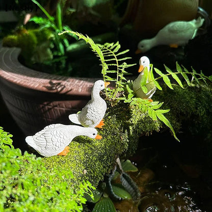 3-Piece Duck Flower Pot Set